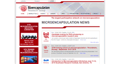 Desktop Screenshot of cost865.bioencapsulation.net
